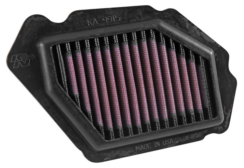 Kawasaki Ninja H2 Motorcycle Direct Fit Air Filter - K&N Engineering - Drop In Replacement - 2015